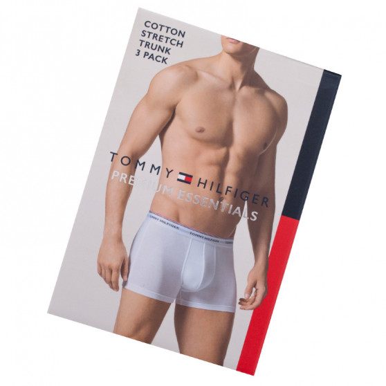 3PACK Boxers para homem Tommy Hilfiger branco (1U87903842 100)