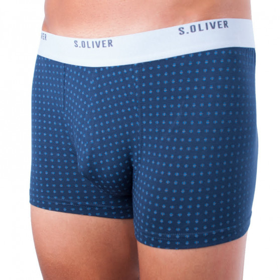 2PACK Boxers para homem S.Oliver azul (26.899.97.4240 17E2)