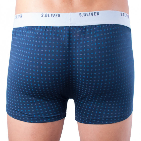 2PACK Boxers para homem S.Oliver azul (26.899.97.4240 17E2)