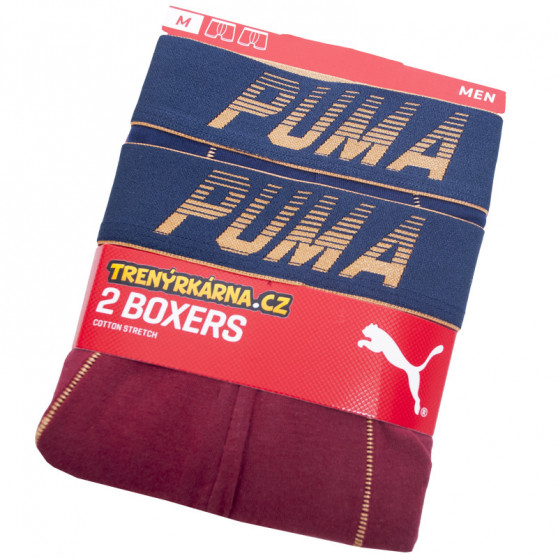 2PACK Boxers para homem Puma multicolorido (681004001 544)