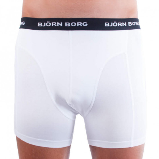 3PACK Boxers para homem Bjorn Borg branco (9999-1028-00011)