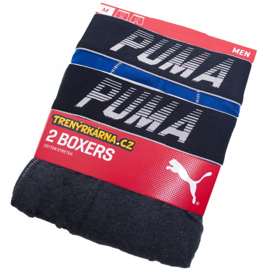 2PACK Boxers para homem Puma multicolorido (681004001 560)