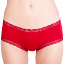 Cuecas para mulher Molvy vermelho com renda (MD-726-FEU)