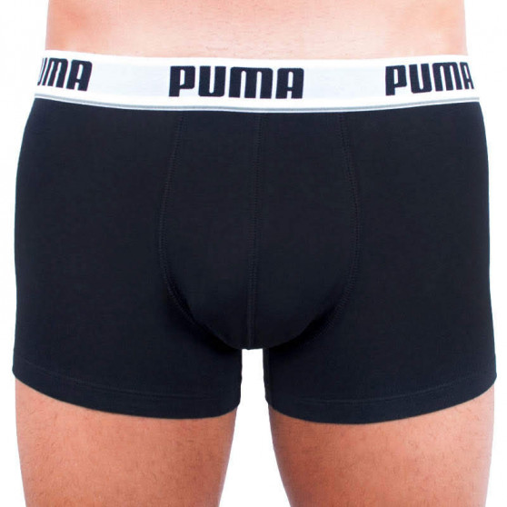 2PACK Boxers para homem Puma preto cinzento (671012001 315)