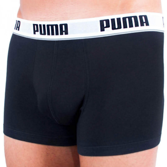 2PACK Boxers para homem Puma preto cinzento (671012001 315)