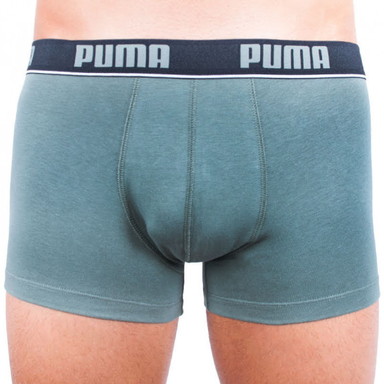 2PACK Boxers para homem Puma preto cinzento (671012001 315)