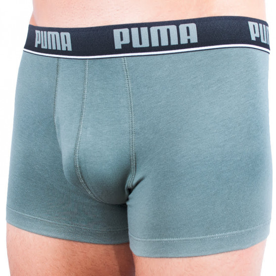 2PACK Boxers para homem Puma preto cinzento (671012001 315)