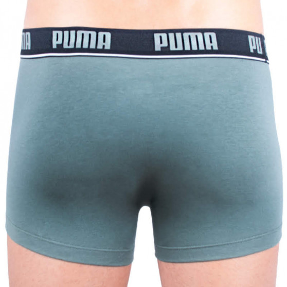 2PACK Boxers para homem Puma preto cinzento (671012001 315)