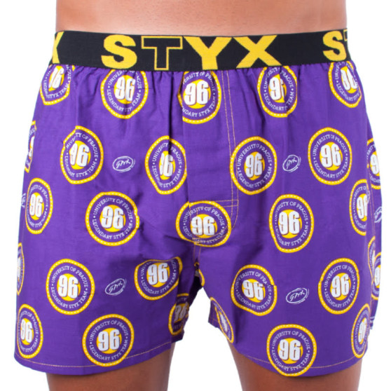 Boxers para homem Styx arte desporto borracha universidade (B754)