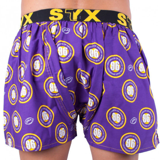 Boxers para homem Styx arte desporto borracha universidade (B754)