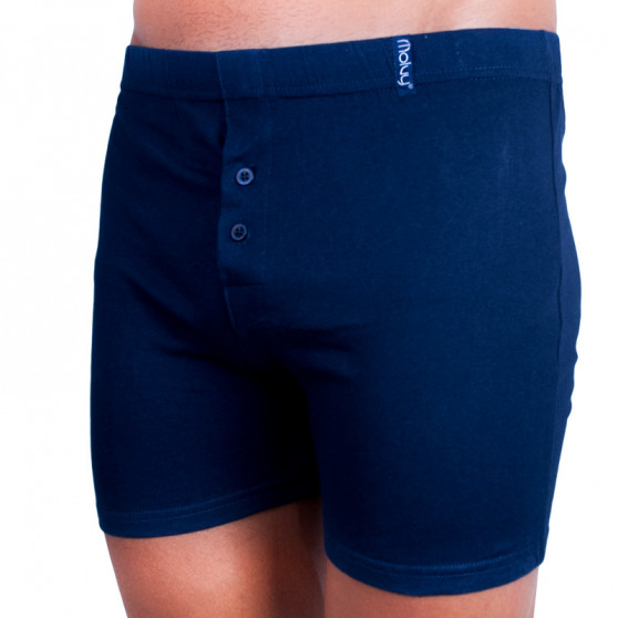 Boxers para homem Molvy azul escuro (MP-972-BBU)