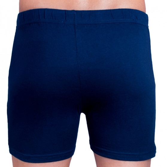 Boxers para homem Molvy azul escuro (MP-972-BBU)