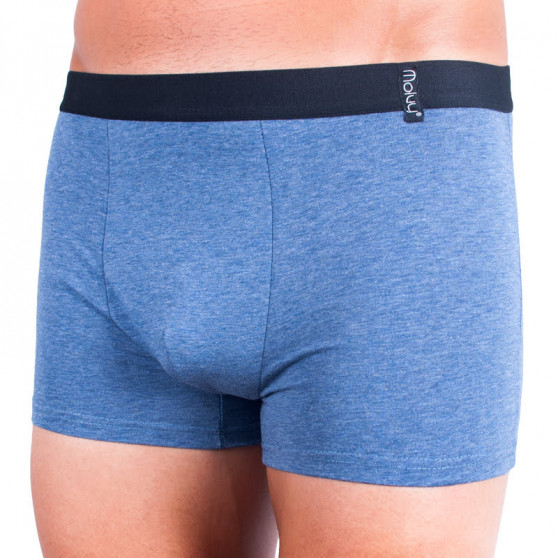 Boxers para homem Molvy azul escuro (MP-984-BEU)