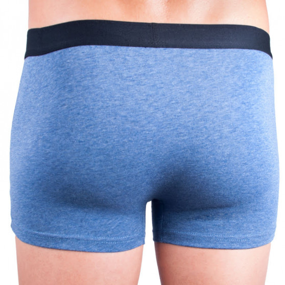 Boxers para homem Molvy azul escuro (MP-984-BEU)