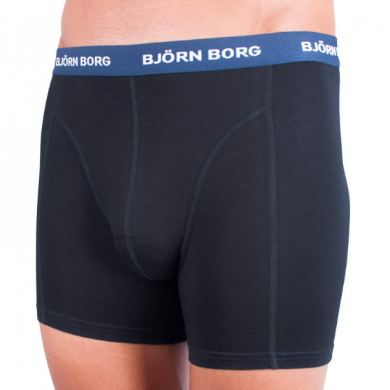 3PACK Boxers para homem Bjorn Borg preto (9999-1028-90012)