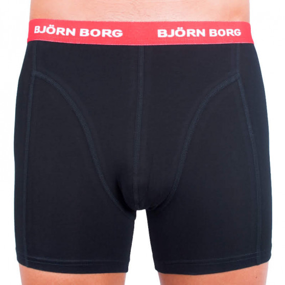 3PACK Boxers para homem Bjorn Borg preto (9999-1028-90012)