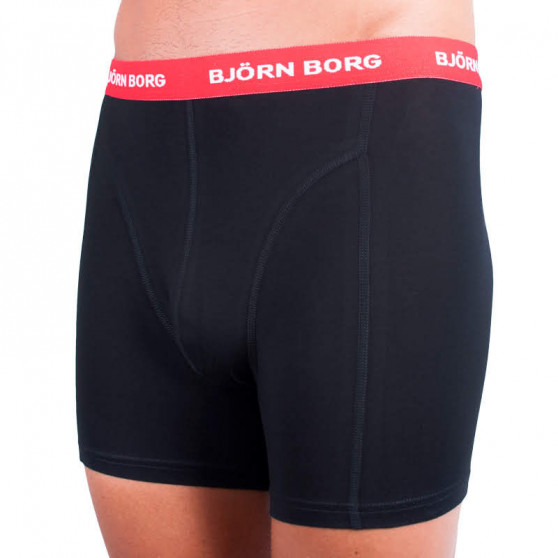 3PACK Boxers para homem Bjorn Borg preto (9999-1028-90012)