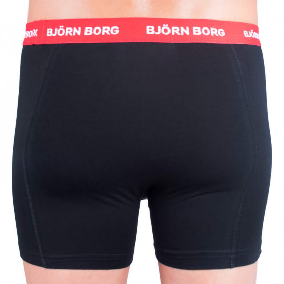 3PACK Boxers para homem Bjorn Borg preto (9999-1028-90012)