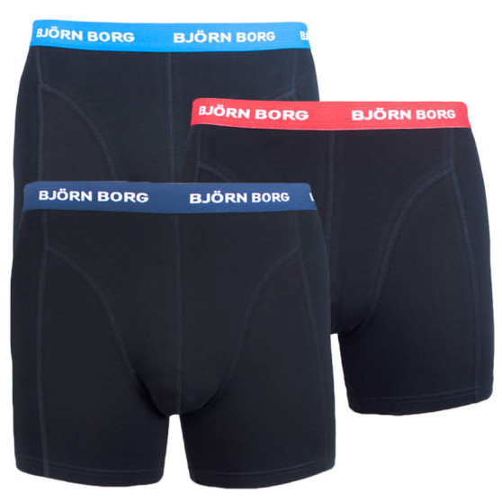 3PACK Boxers para homem Bjorn Borg preto (9999-1028-90012)