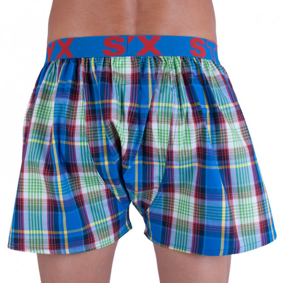 Boxers para homem Styx desporto elástico multicolorido (B715)