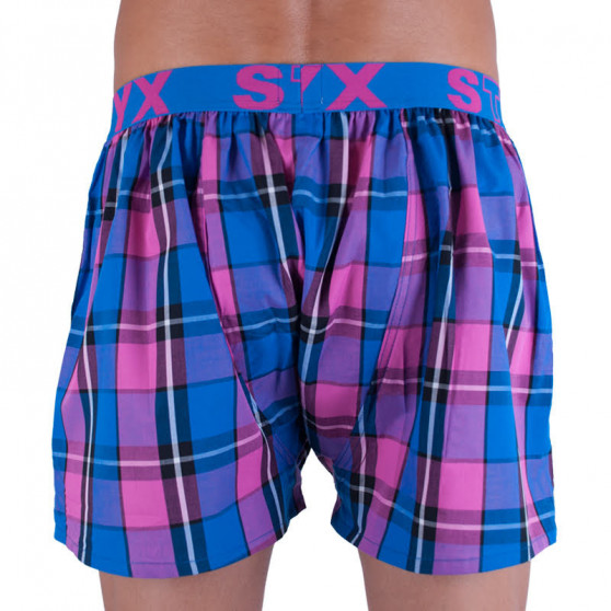 Boxers para homem Styx desporto elástico multicolorido (B720)