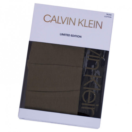 Boxers para homem Calvin Klein khaki (NB1590A-3XC)