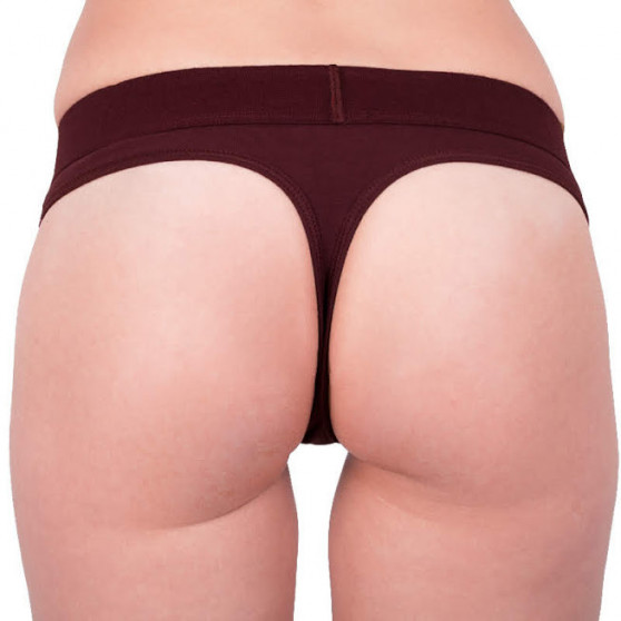 Tanga para mulher Calvin Klein vermelho (QF4920E-XP2)