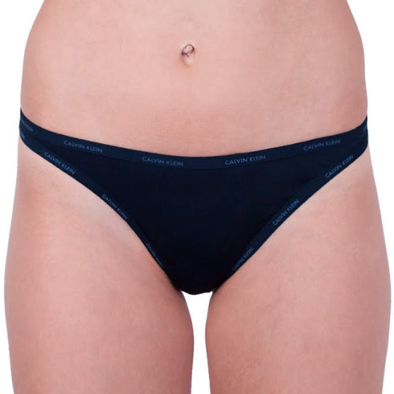 Cuecas para mulher Calvin Klein azul escuro (QF4530E-0PP)