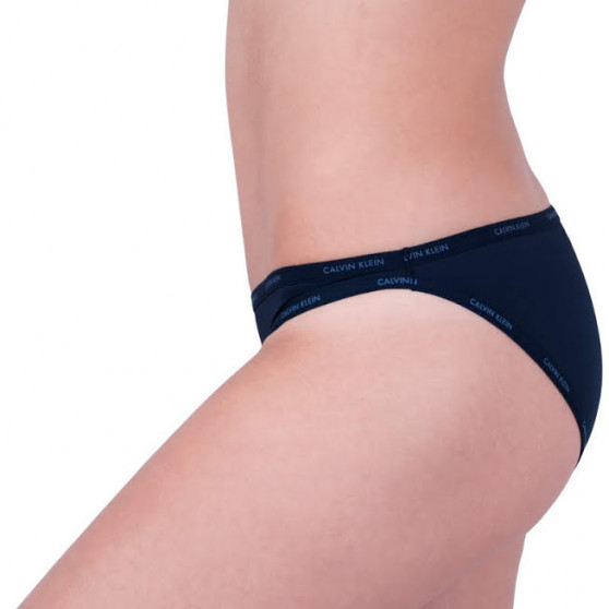 Cuecas para mulher Calvin Klein azul escuro (QF4530E-0PP)