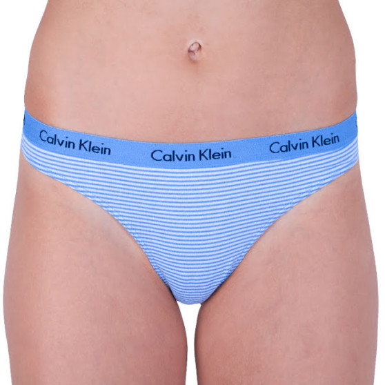 Tanga para mulher Calvin Klein multicolorido (D1617E-PYZ)