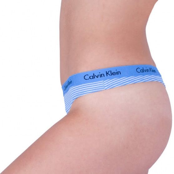 Tanga para mulher Calvin Klein multicolorido (D1617E-PYZ)