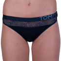 Tanga para mulher Tommy Hilfiger azul escuro (UW0UW01394 416)