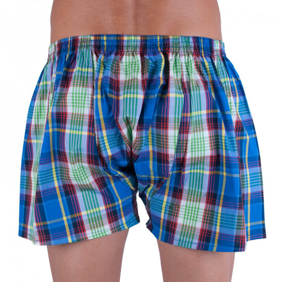 Boxers para homem Styx clássico de borracha superdimensionado multicolorido (E715)