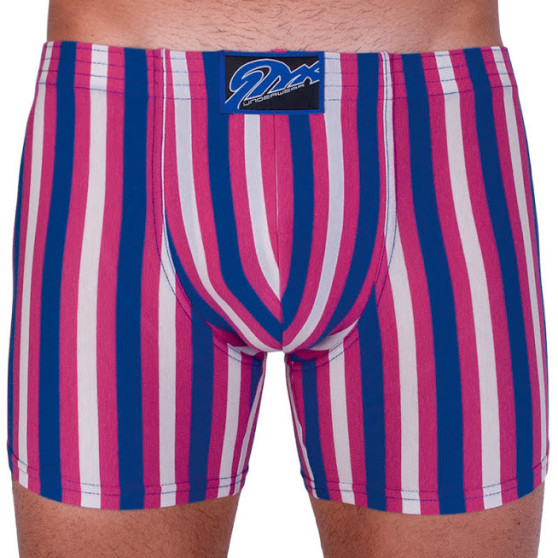 Boxers para homem Styx longo elástico clássico multicolorido (F864)