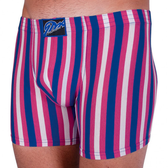 Boxers para homem Styx longo elástico clássico multicolorido (F864)