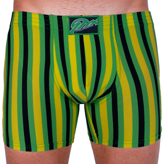 Boxers para homem Styx longo elástico clássico multicolorido (F865)