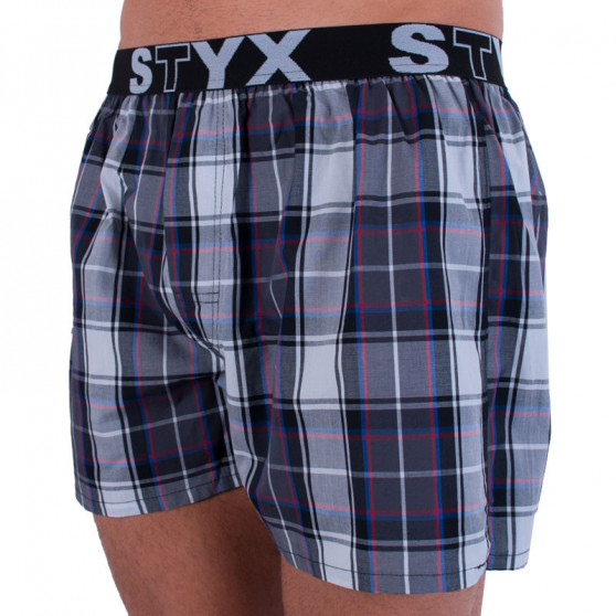 Boxers para homem Styx desporto elástico multicolorido (B708)