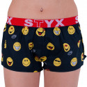 Boxers para mulher Styx arte desportiva smileys de borracha (T552)