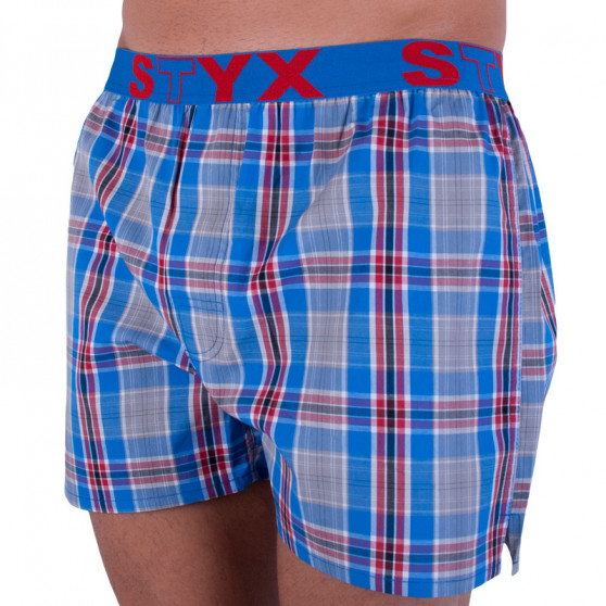 Boxers para homem Styx desporto elástico multicolorido (B727)