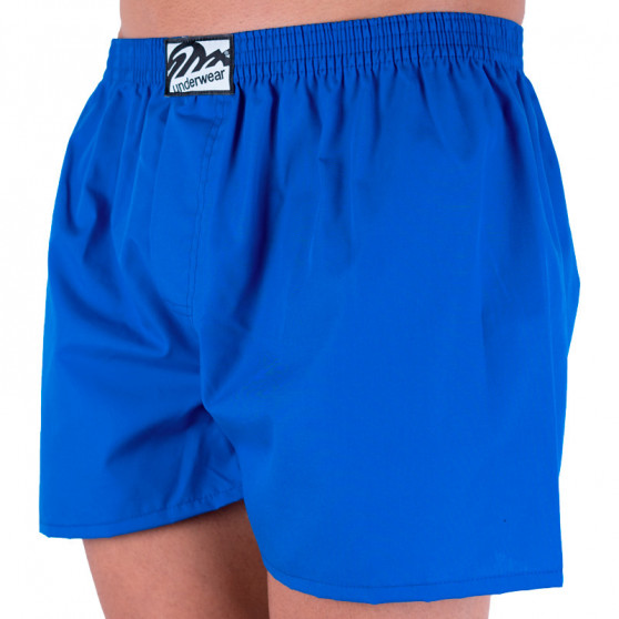 Boxers para homem Styx clássico elástico azul (A664)