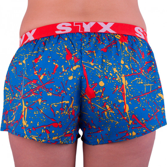 Boxers para mulher Styx arte esportes borracha Jáchym colorido (T755)