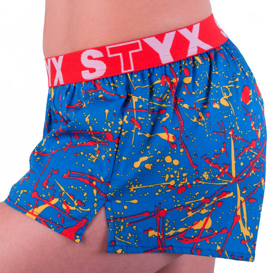 Boxers para mulher Styx arte esportes borracha Jáchym colorido (T755)