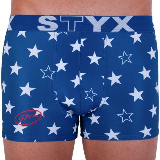 Boxers para homem Styx arte desporto estrelas de borracha (G658)