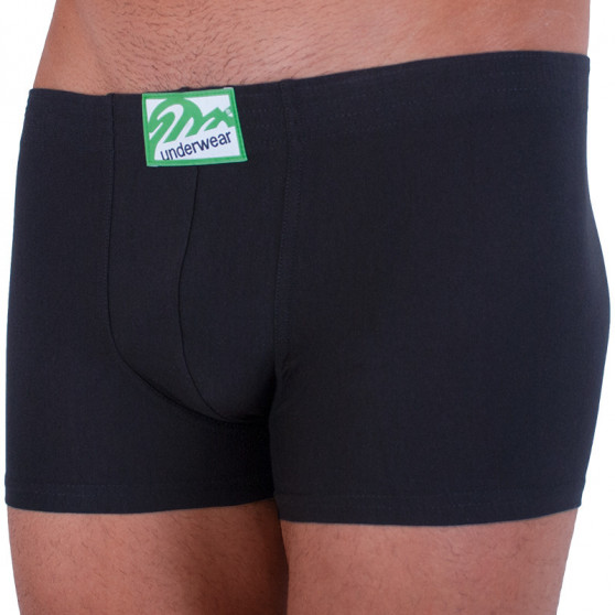 Boxers para homem Styx borracha clássica preto (Q962)