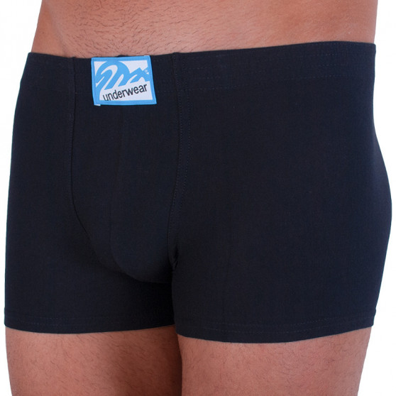 Boxers para homem Styx borracha clássica preto (Q961)