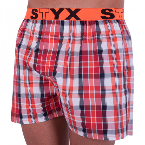 Boxers para homem Styx desporto elástico multicolorido (B638)