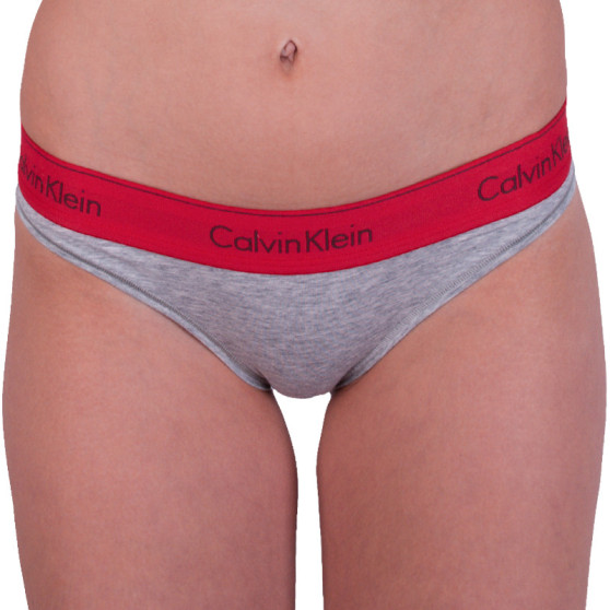 Cuecas para mulher Calvin Klein cinzento (F3787E-ZP3)