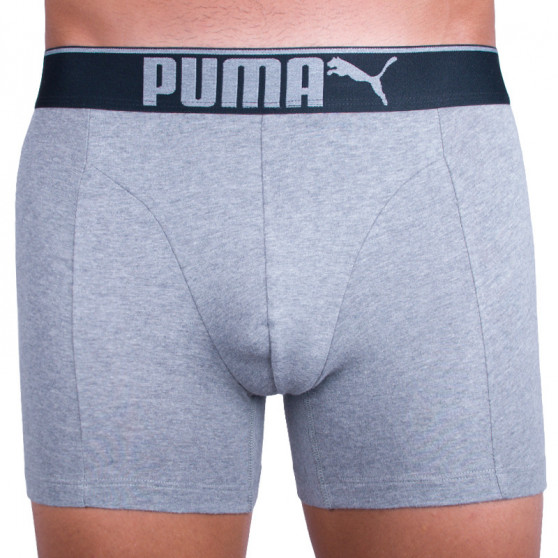 3PACK Boxers para homem Puma cinzento (681030001 032)