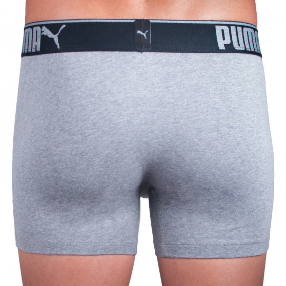 3PACK Boxers para homem Puma cinzento (681030001 032)