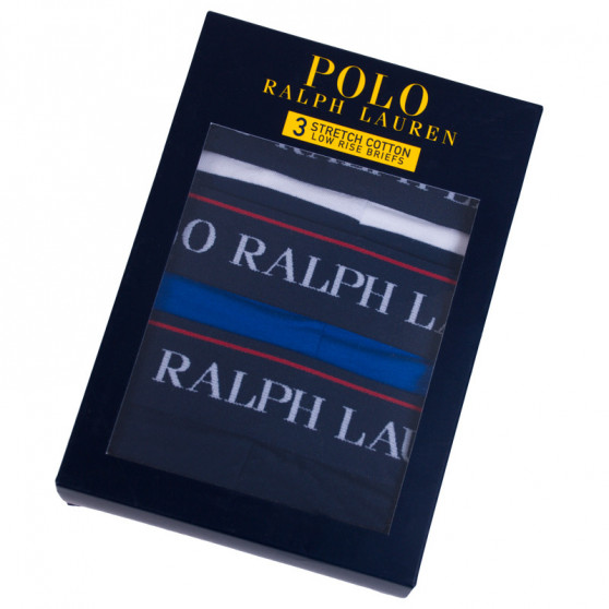 3PACK cuecas para homem Ralph Lauren multicolorido (714730604001)